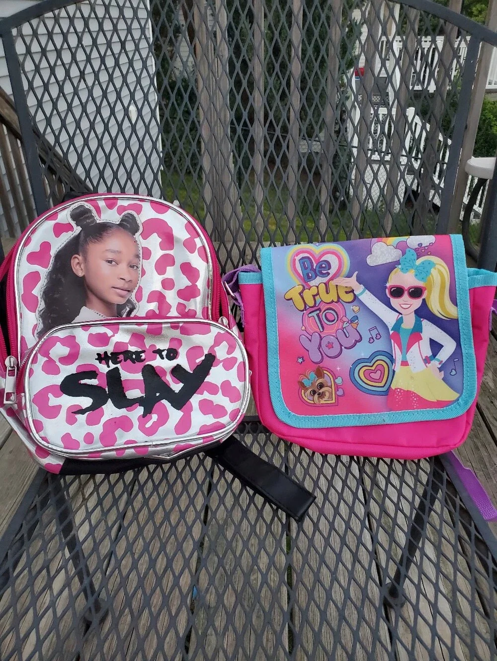 Nickelodeon Star Bundle! That Girl Lay Lay Mini Backpack & JoJo Siwa Bag Set